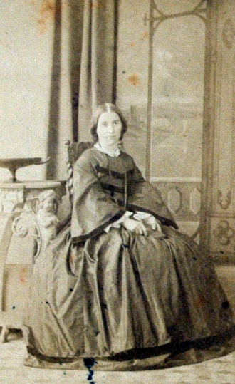 Fotografie von Jenny Marx im Jahr 1864